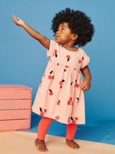 Tea Collection Empire Baby Dress - Cherry Toss Pink