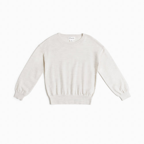 Miles North Grey Responsible Merino Girls Sweater