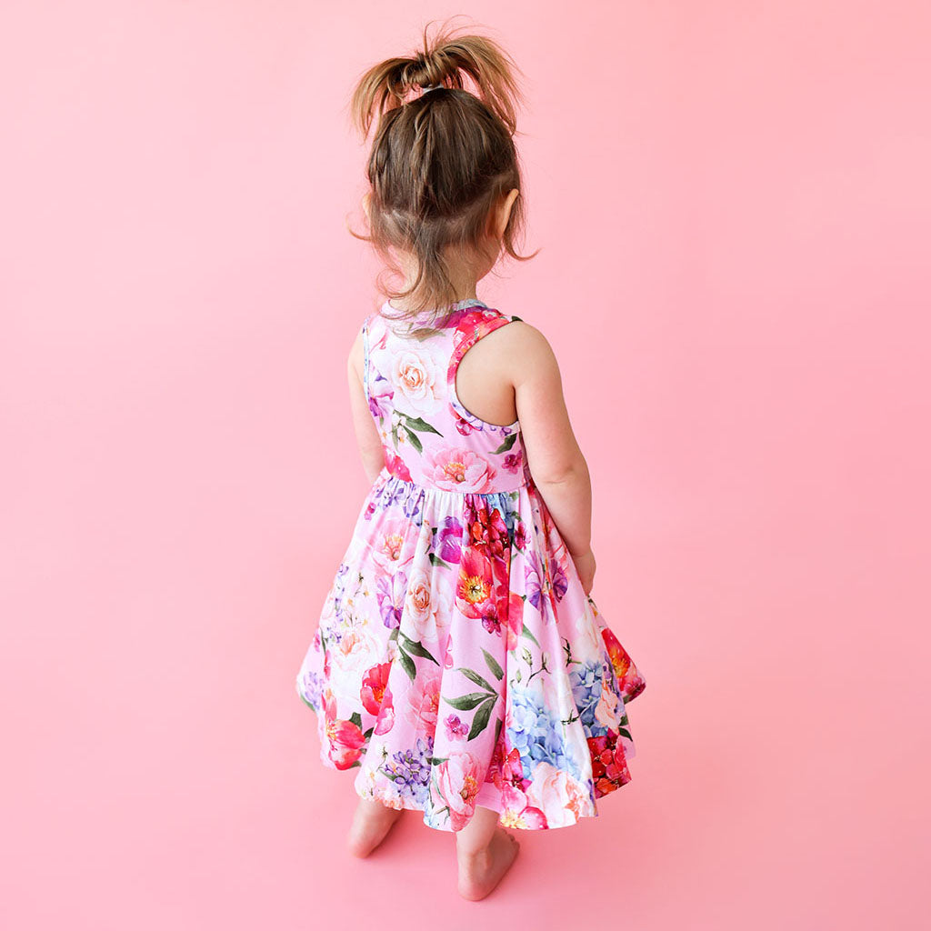 Posh Peanut Racerback Basic Twirl Dress