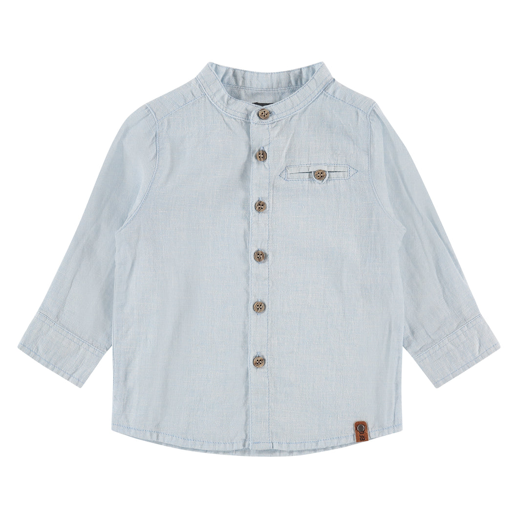 Babyface Boys Shirt - Sea Blue