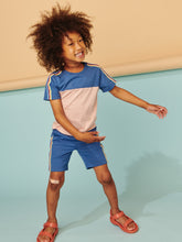 Tea Collection Colorblock Top - Cobalt