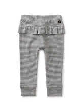 Tea Collection Ruffle Bottom Baby Pants - Pepper