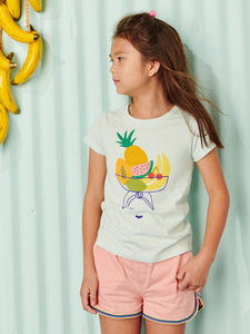 Tea Collection Tropical Goddess Graphic Tee - Garden Party