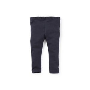 Tea Collection Solid Baby Leggings - Heritage Blue