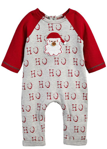 Mud Pie Santa Crochet One-Piece