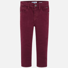 Mayoral 5 Pocket Slim Fit Basic Pant - Beetroot - Bloom Kids Collection - Mayoral