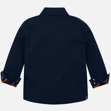 Mayoral Long Sleeve Printed Shirt - Navy Blue - Bloom Kids Collection - Mayoral