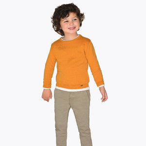 Mayoral Printed Pants - Stone - Bloom Kids Collection - Mayoral