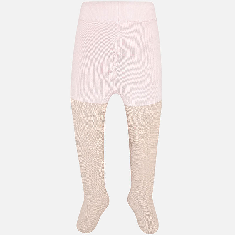 Mayoral Tights - Metallic Nude - Bloom Kids Collection - Mayoral