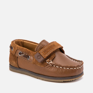 Mayoral Velcro Nautical Shoes - Camel - Bloom Kids Collection - Mayoral
