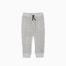 Miles Baby Basic Boys Heather Grey Splashed Jogger
