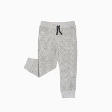 Miles Baby Basic Boys Heather Grey Splashed Jogger