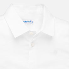 Mayoral Baby Boy Linen Shirt - White - Bloom Kids Collection - Mayoral