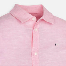 Mayoral Boy Linen Shirt - Pink Rose