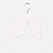 Mayoral Basic Knitted Cardigan - Off White