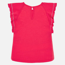 Mayoral Baby Girl Flutter Sleeve Tee - Watermelon
