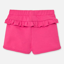 Mayoral Baby Girl Ruffled Shorts - Fuchsia