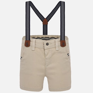 Mayoral Baby Boy Shorts with Suspenders - Bloom Kids Collection - Mayoral