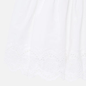 Mayoral Baby Girl Eyelet Dress - White - Bloom Kids Collection - Mayoral