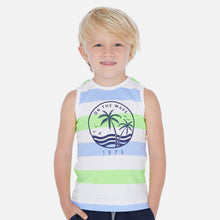 Mayoral Boy Short Tee and Tank Set - Neon Acid - Bloom Kids Collection - Mayoral