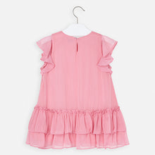 Mayoral Ruffled Dress - Hollyhock Pink - Bloom Kids Collection - Mayoral