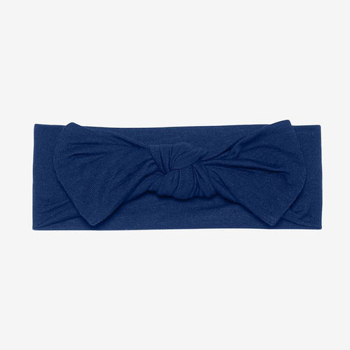 Posh Peanut Infant Headwrap - Sailor Blue - Bloom Kids Collection - Posh Peanut