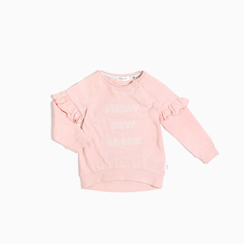 Miles Baby Sunny Days Ahead Crewneck - Light Pink - Bloom Kids Collection - Miles Baby