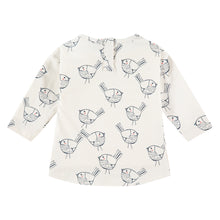 Babyface Baby Girls Long Sleeve Birdy Top - Ivory
