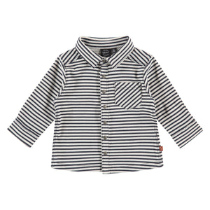 Babyface Baby Boy Long Sleeve Top - Dark Blue