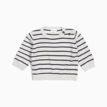 Miles Striped Responsible Merino Baby Sweater