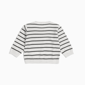 Miles Striped Responsible Merino Baby Sweater
