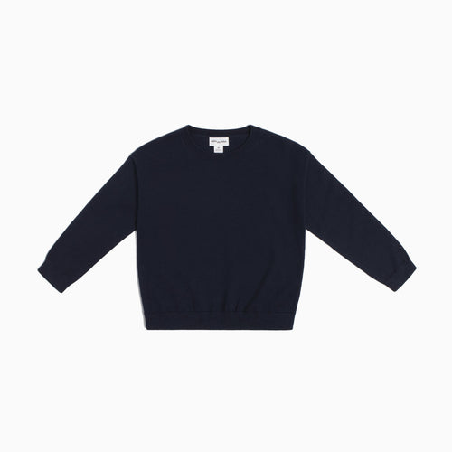 Miles Navy Responsible Merino Sweater