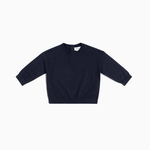 Miles Navy Responsible Merino Baby Sweater