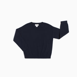 Miles Navy Responsible Merino Sweater
