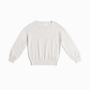 Miles North Grey Responsible Merino Girls Sweater