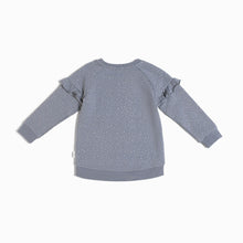 Miles Snow Print on Mauve Sweatshirt