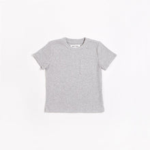 Petit Lem Heather Grey Boys Modal Rib T-shirt