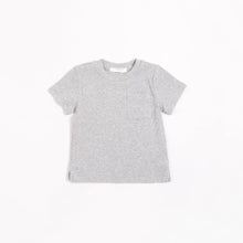 Petit Lem Heather Grey Boys Modal Rib T-shirt