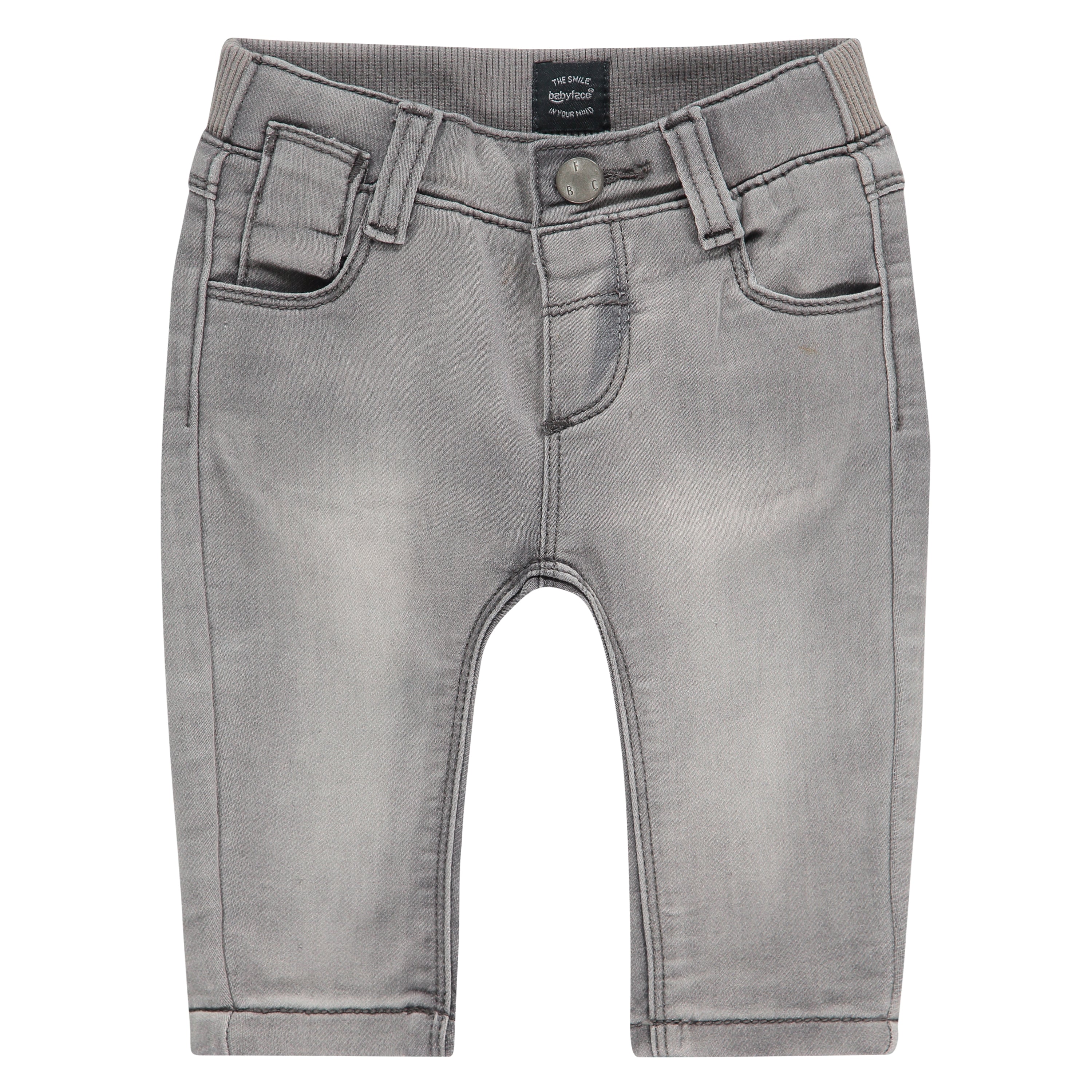 Babyface Baby Boys Jogg Denim - Pale Grey Denim – Bloom Kids