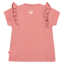 Babyface Baby Girl Ruffle Tee - Rusty Pink