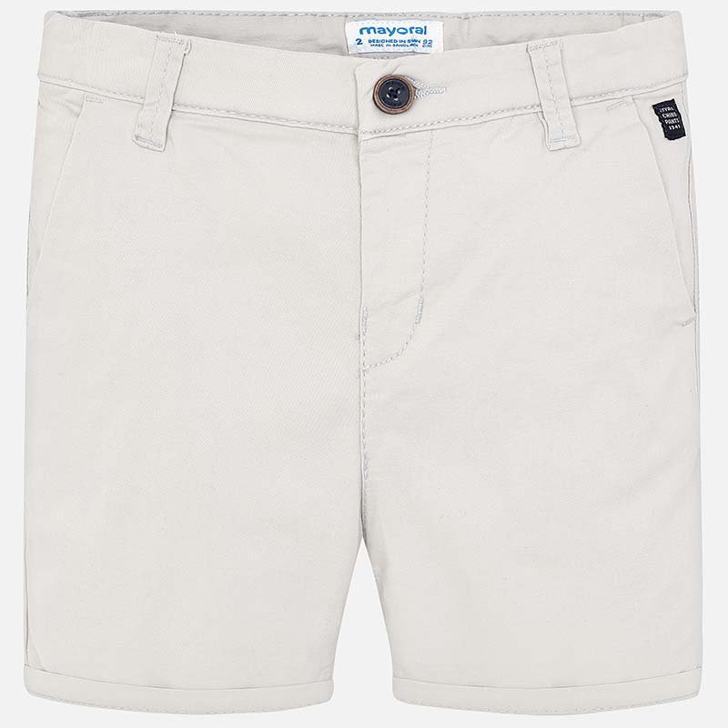 Mayoral Basic Twill Chino Shorts - Marble - Bloom Kids Collection - Mayoral