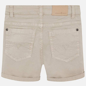 Mayoral Twill 5 Pocket Short - Stone - Bloom Kids Collection - Mayoral
