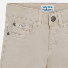 Mayoral Twill 5 Pocket Short - Stone - Bloom Kids Collection - Mayoral