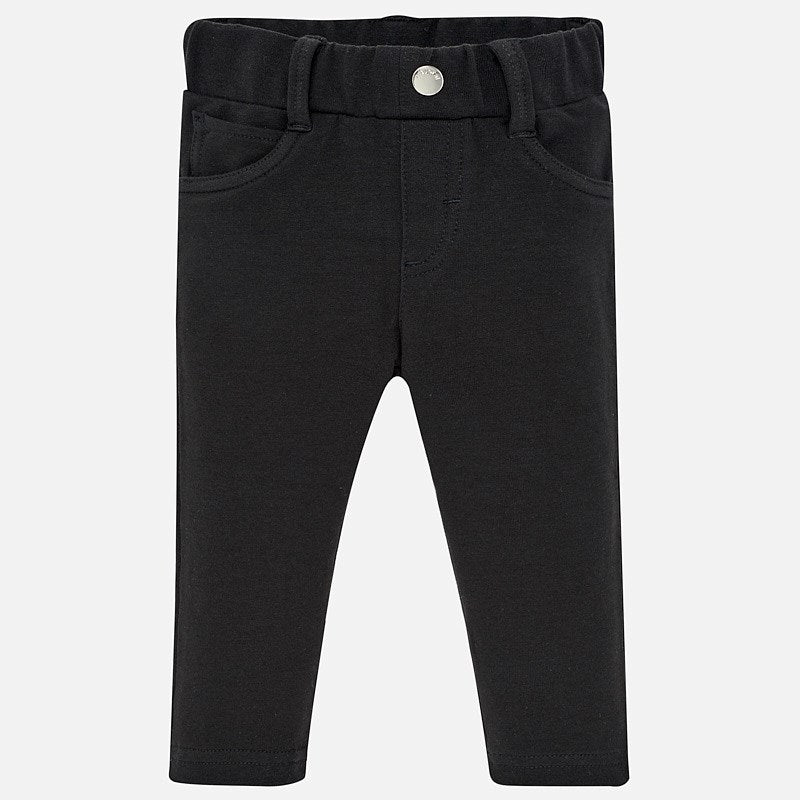 Mayoral Basic Knit Pants - Black - Bloom Kids Collection - Mayoral