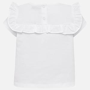 Mayoral Baby Girl Pleated Ruffle Top - Bloom Kids Collection - Mayoral