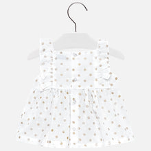 Mayoral Champagne Polka Dot Top - Bloom Kids Collection - Mayoral