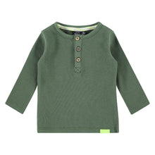 Babyface Baby Boy Long Sleeve Thermal Tee - Army