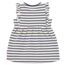 Babyface Baby Girl Stripe Dress - Creme
