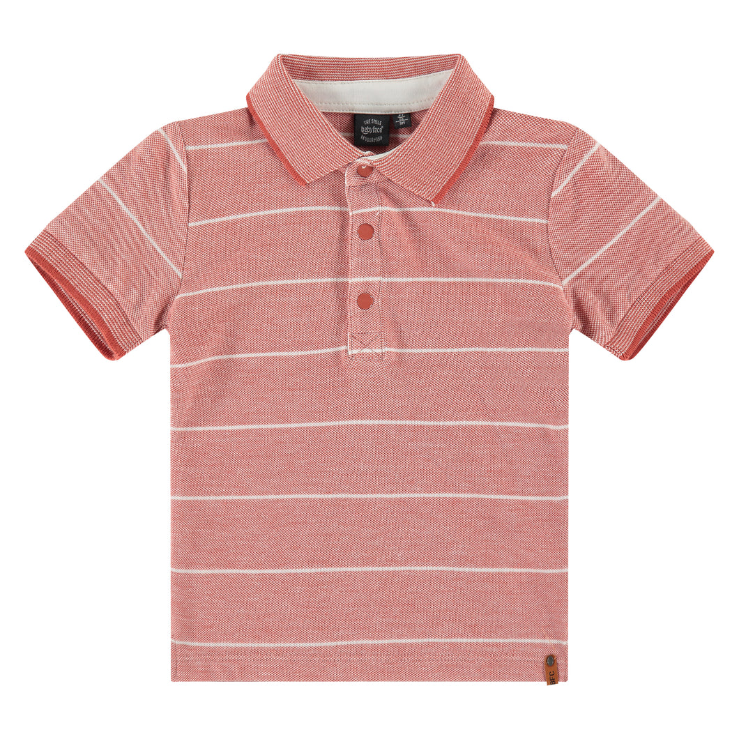 Babyface Boys Polo - Terra Red