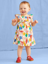Tea Collection Ruffle Neck Dress - Egyptian Floral - Bloom Kids Collection - Tea Collection